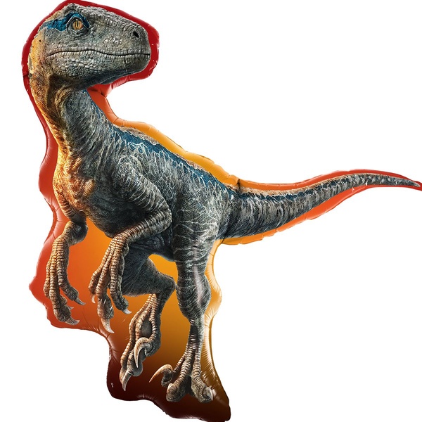 Фольгована фігура Динозавр Раптор 3207-2218 фото