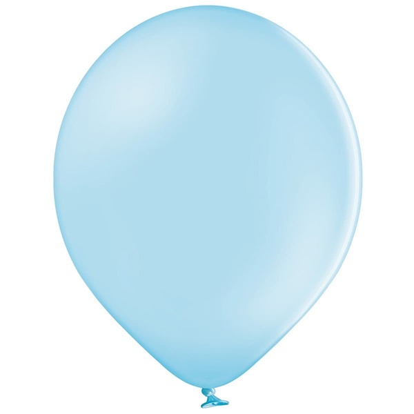 Кулька з гелієм голубий - пастель - 12д(30см) В105-016 фото