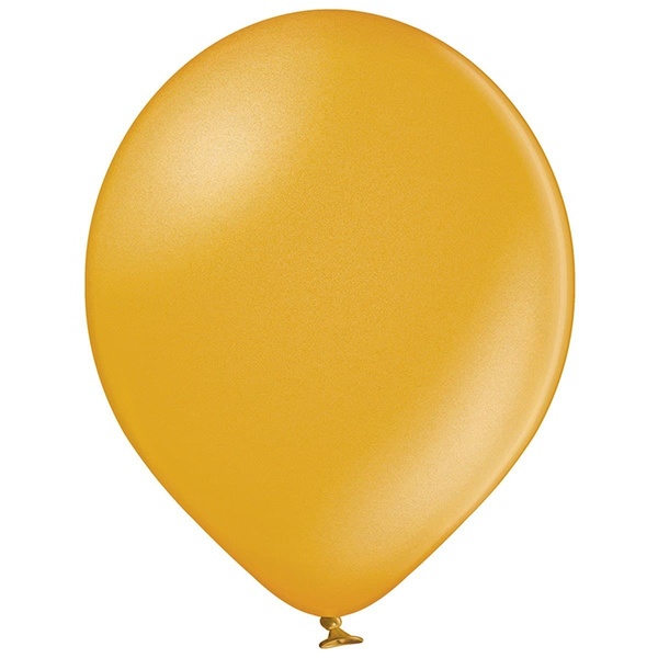 Кулька з гелієм золото - металік - 12д(30см) В105-060 фото