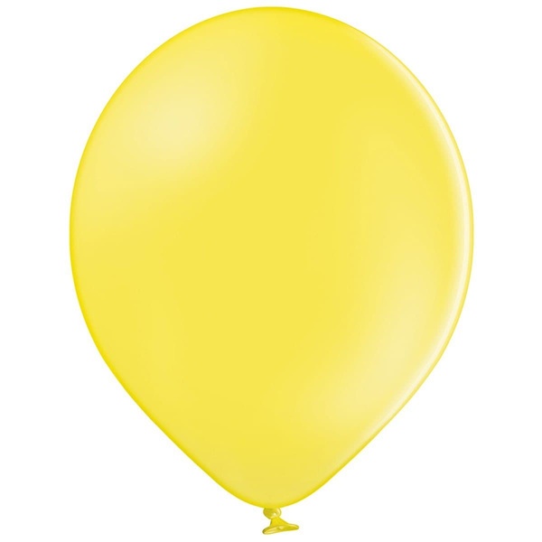 Кулька з гелієм жовтий - пастель - 12д(30см) В105-006 фото
