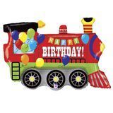 Фольгированная фигура "Поезд Happy Birthday"