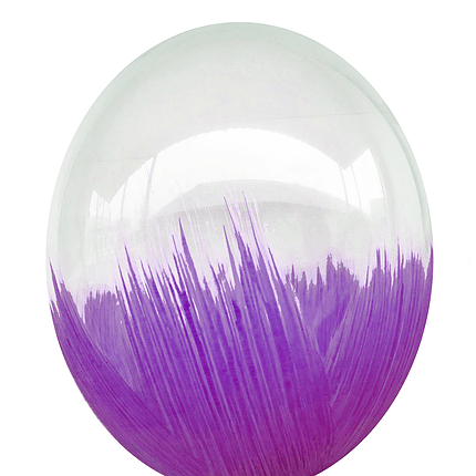 Гелиевый шар Браш фиолетовый 7171-0001 фото