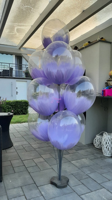 Гелієва кулька Браш фіолетовий 7171-0001 фото