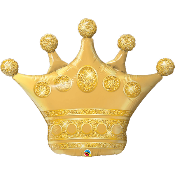 Фольгована фігура Корона золото 3207-1050 фото