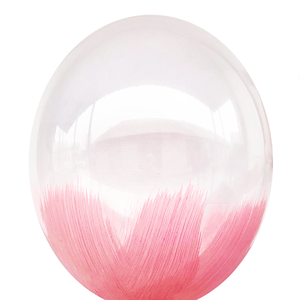 Гелиевый шар Браш розовый 7171-0003 фото