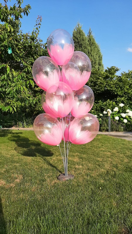 Гелієва кулька Браш рожевий 7171-0003 фото