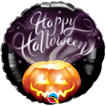 Фольгированный гелиевый шар "Happy Halloween"