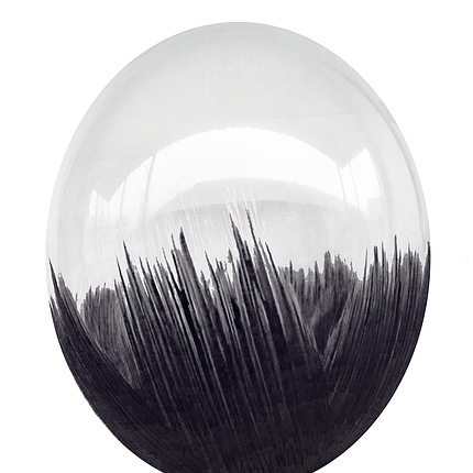 Гелієва кулька Браш чорний 7171-0004 фото