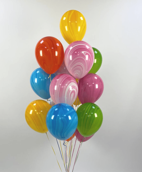 Набір кульок Супер Агат buket-0010 фото