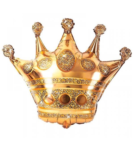 Фольгированный шар Золотая Корона 7567-0002 фото