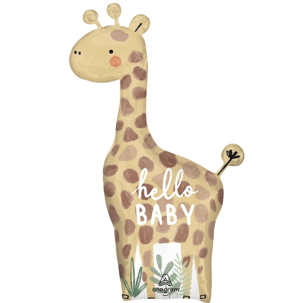 Фольгированная фигура Жираф Hello Baby 3207-3512 фото