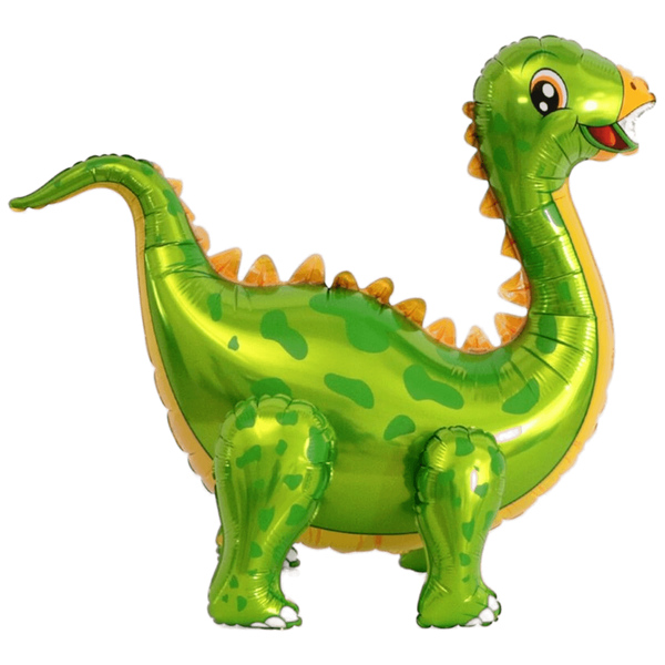 Фольгированный ходячий шар Брахиозавр - Зелёный 1208-0536 фото