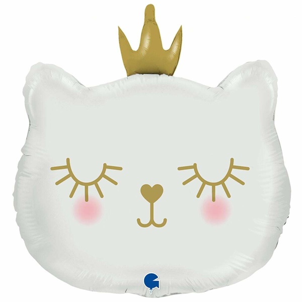 Фольгована фігура "Кішечка з короною" 3207-3327 фото