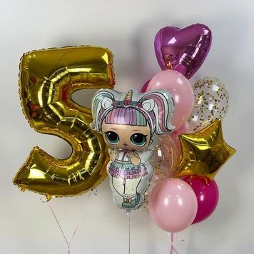 Набір кульок "LOL Unicorn - єдиноріжка"
