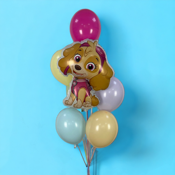 Набір гелієвих кульок Скай - щенячий патруль buket - 0100 фото