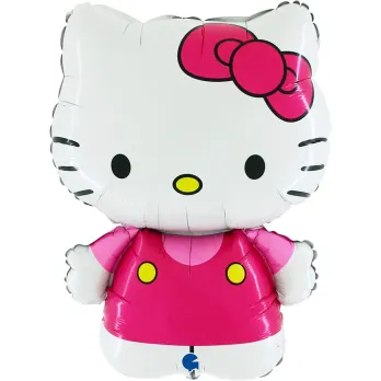 Фольгированный шар Hello Kitty -Хеллоу Кити