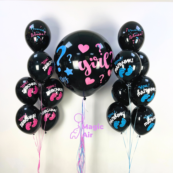 Набір кульок на Гендер - Вечірку buket - 0028 фото
