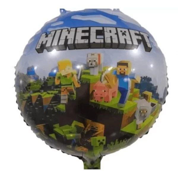 Фольгированный шар Minecraft -Майнкрафт 5500-1278 фото
