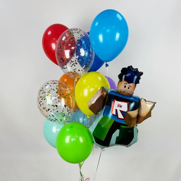 Набір гелієвих кульок "Roblox" buket - 0184 фото