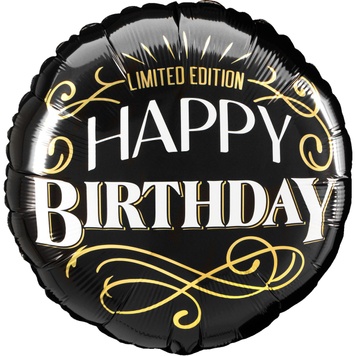 Фольгована кулька Happy Birthday - limited edition