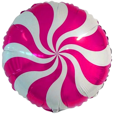 Фольгована кулька льодяник асорті - Рожевий 1202-2104 фото