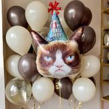 Набір гелевих кульок "Сумний Кіт - Party Face"