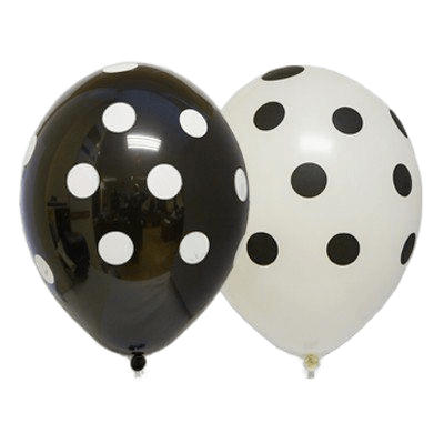 Кулька з малюнком 12"(30см) Горошок  1103-1459 фото