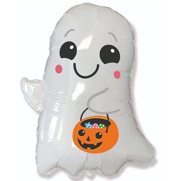 Фольгированный шар Привидение с конфетами - Хэллоуин 1207-4473 фото