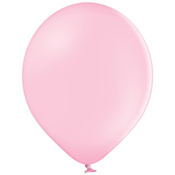Шар с гелием розовый - пастель - 12д(30см) В105-004 фото