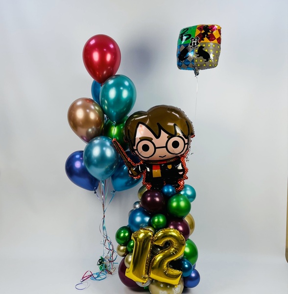 Набор шаров на подставке "Гарри Поттер" buket - 0146 фото