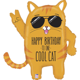 Фольгированная фигура Кот - Cool Cat
