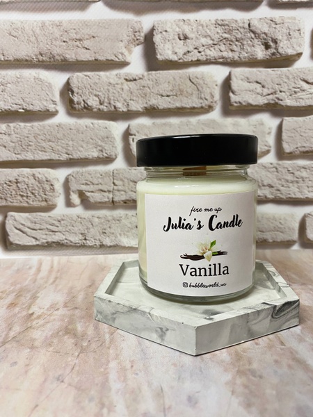 Свічка із соєвого воску Vanilla 8800-0002 фото