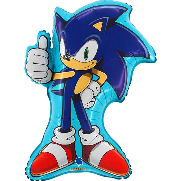 Фольгированный шар ёжик Соник - Sonic 3207-3582 фото