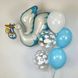 Набір кульок на виписку Лелека з малюком buket - 0072 фото 2