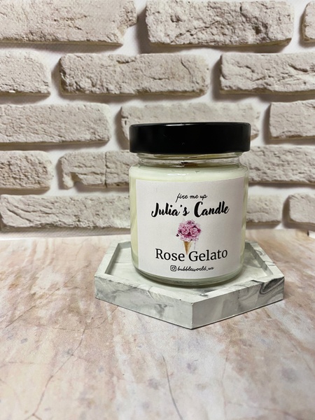 Свічка із соєвого воску Rose Gelato 8800-0005 фото