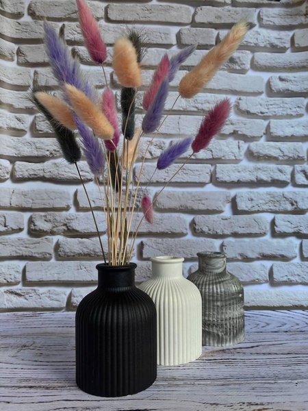 Декоративна ваза з гіпсу - в асортименті 9800-0001 фото