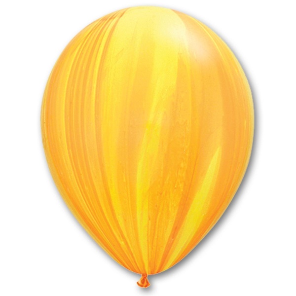Гелиевый шар Агат жёлтый 1108-0345 фото