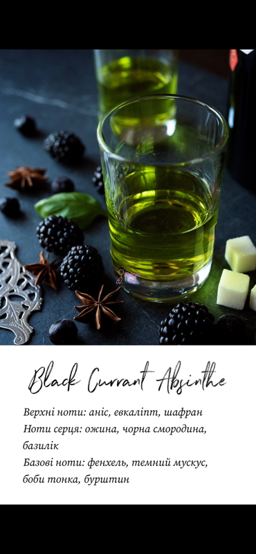 Свічка із соєвого воску Black curant Absinthe 8800-0006 фото